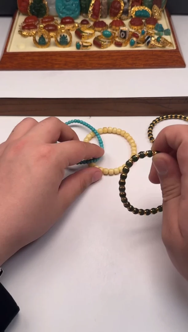 未镶嵌和田玉（碧玉）挂件脑*～手串手串