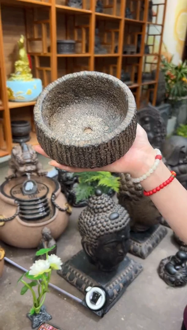 陶土【火山泥】小石钵