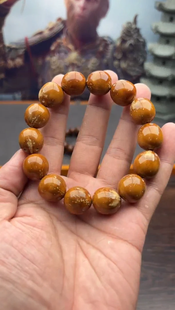 紫金鼠手串3号枣珠
