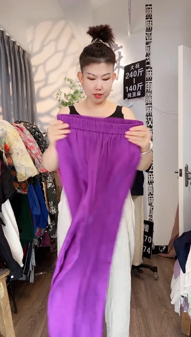 亚麻大码女装系列。