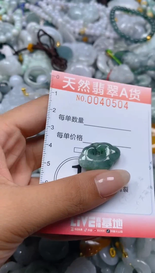 翡翠未镶嵌颈饰闪购0040504