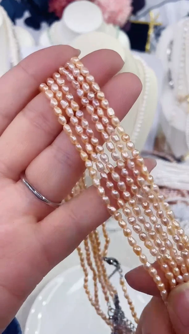 颈饰未镶嵌淡水珍珠984