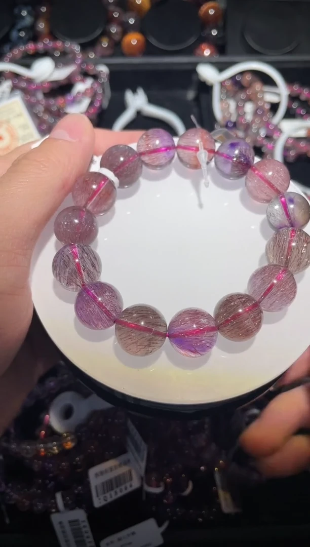 【闪购商品】水晶手链未镶嵌单圈超七A14（多样性发其一）