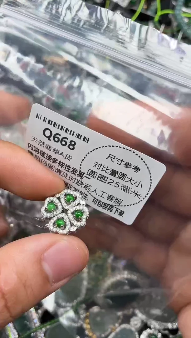 颈饰未镶嵌翡翠Q668项链