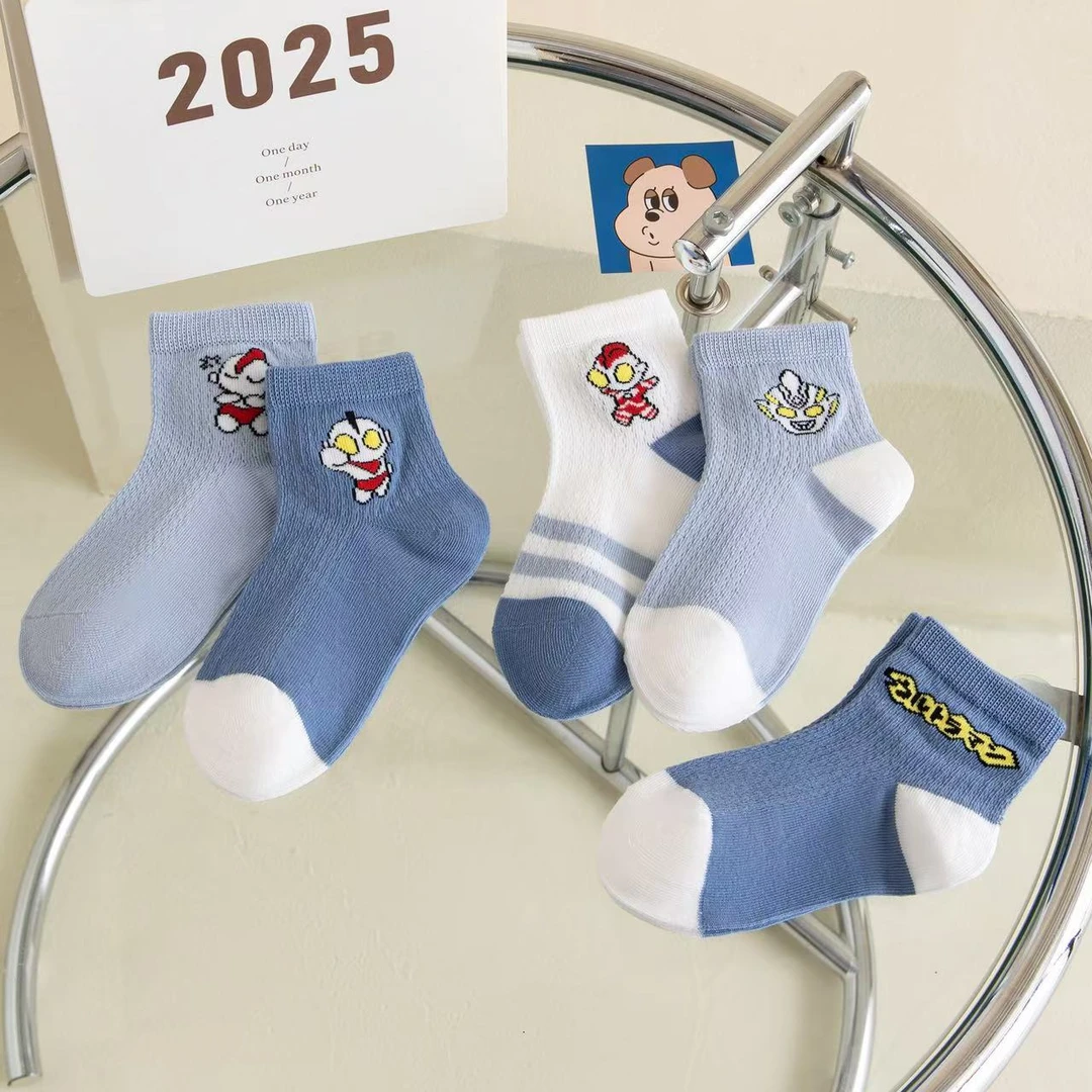 蒂尼熊儿童卡通系列中腰网袜