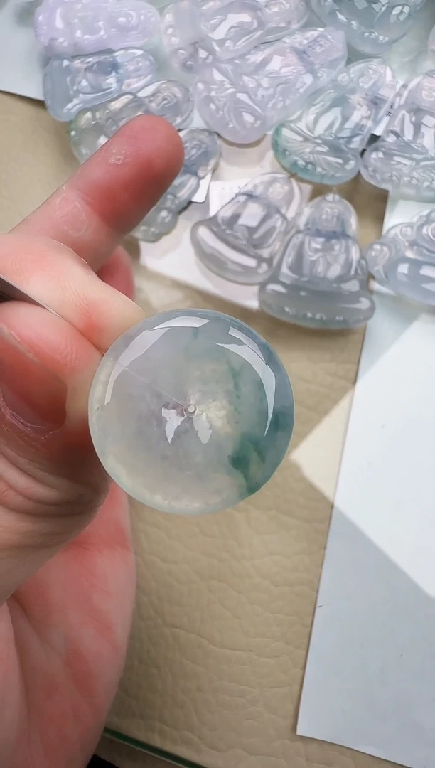 颈饰未镶嵌翡翠缅甸翡翠a货