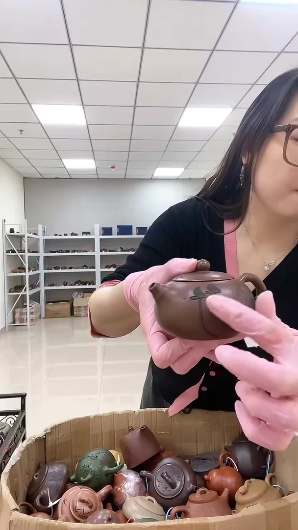 【闪购商品】紫砂茶壶底槽清 竹韵西施