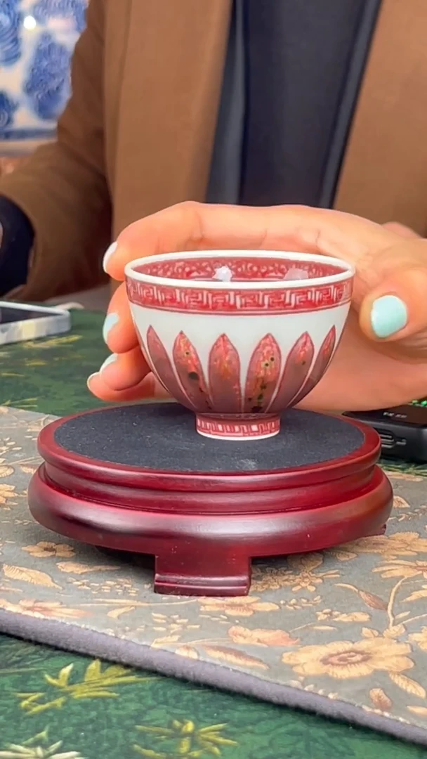 【闪购商品】景德镇毛仔柴窑杯139