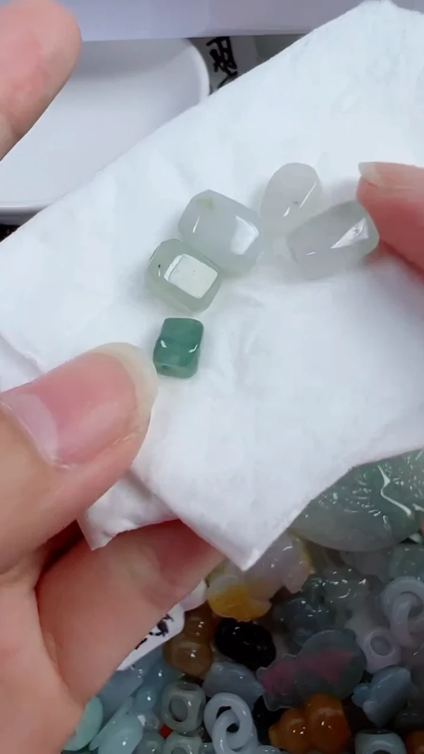 散珠翡翠271号链接,A货翡翠