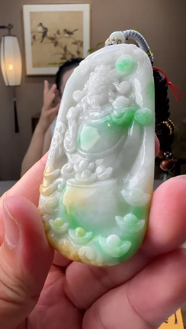 吊坠(不含链)未镶嵌翡翠ZM@@960Q1J15650