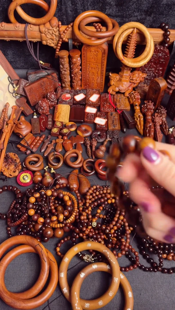 枣木直播专属链接--大桃木手串