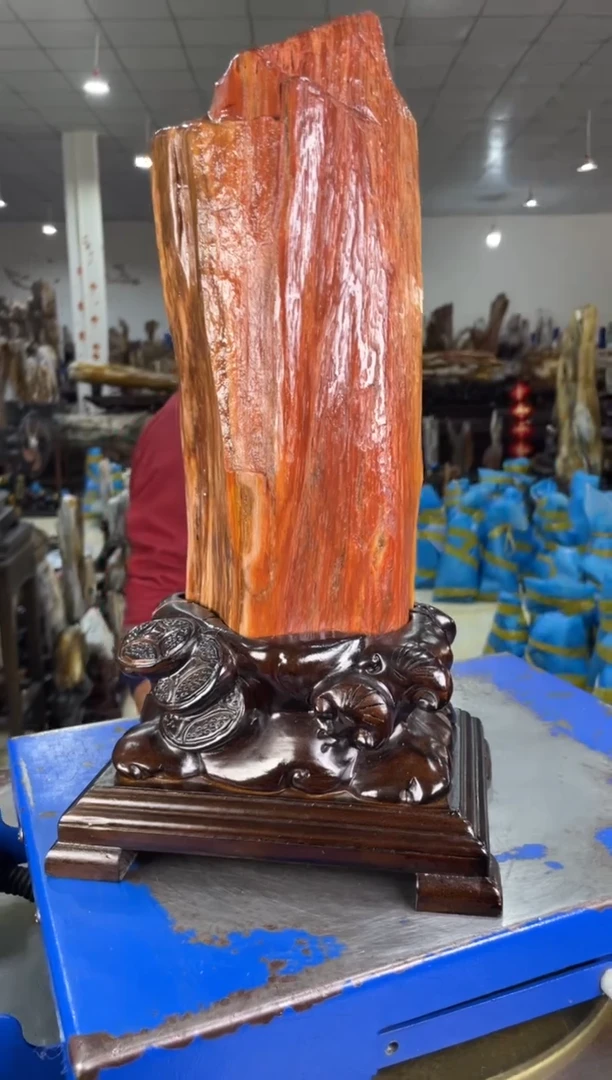 【闪购商品】硅化玉摆件未镶嵌28