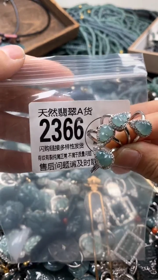 【闪购商品】翡翠颈饰未镶嵌多样性发其一2366