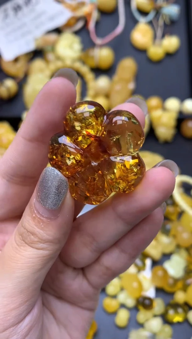 未镶嵌琥珀珠宝奇石080琥珀蜜蜡