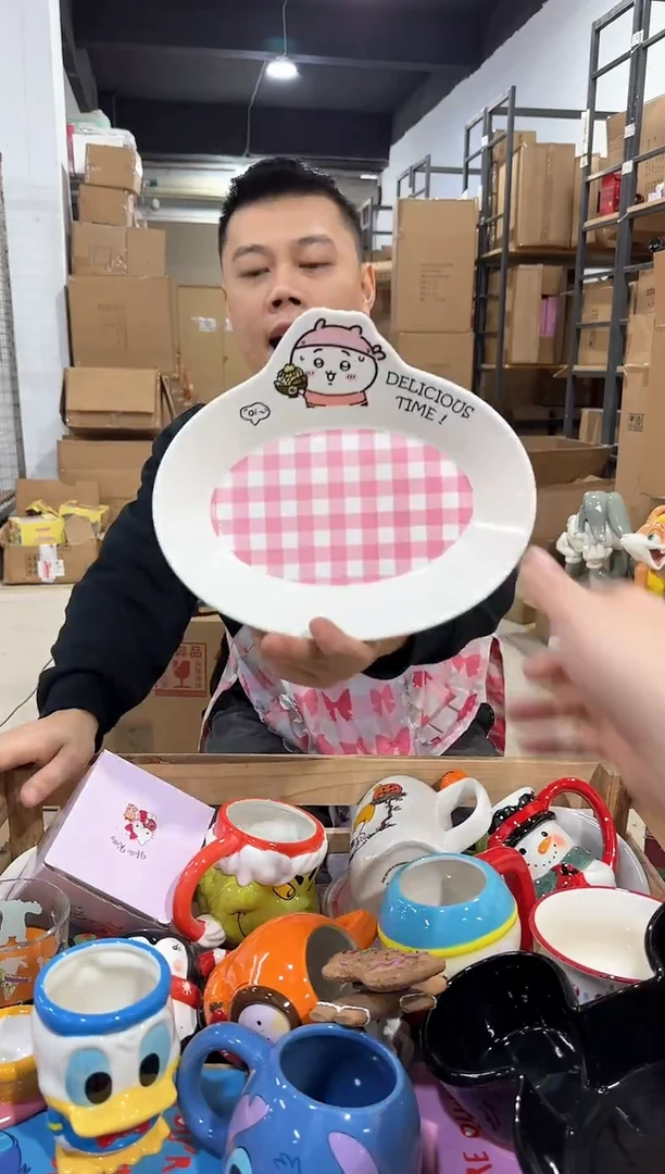 瓷片原盒吉伊餐盘