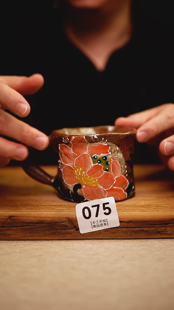 @@陶园瓷舍@@纯手工手绘@高温釉下彩