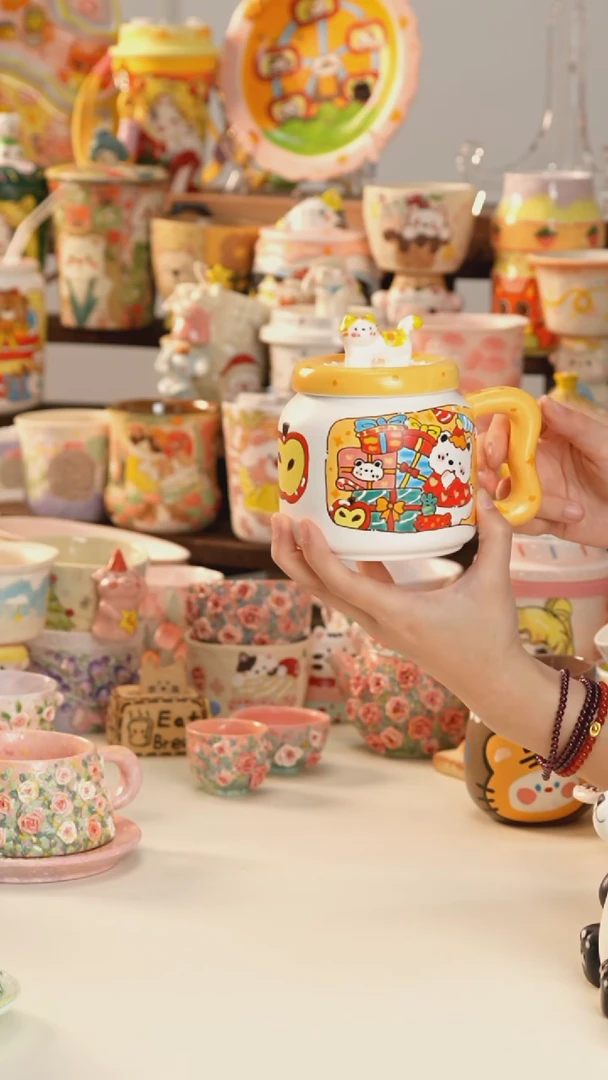 其他景德镇釉下彩手绘设计师款陶瓷