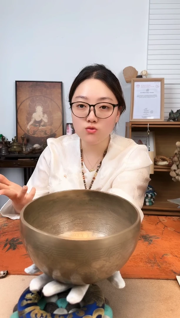 初代满月颂钵+高品质全套配件.