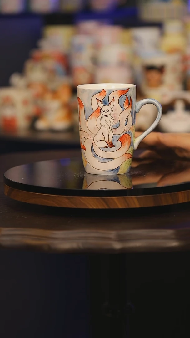 【闪购商品】摆件景德镇釉下彩绘设计师款式陶瓷