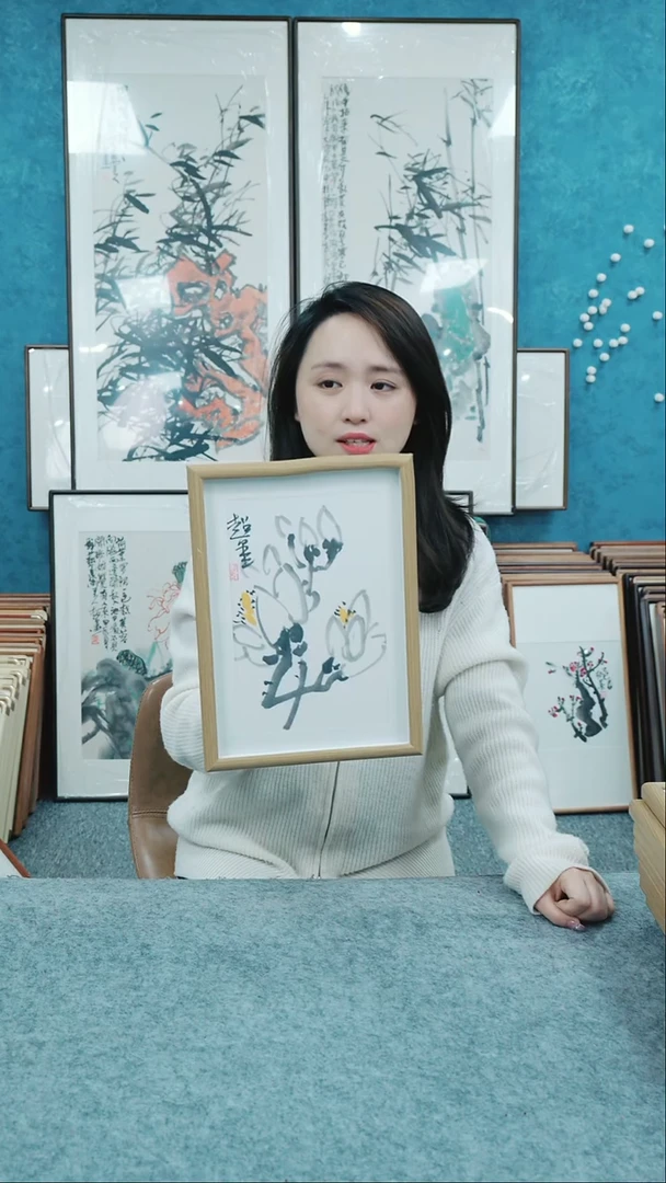 【闪购商品】国画10寸本土老师木质摆台