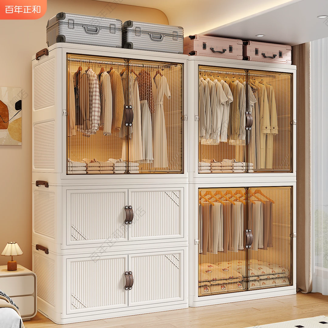 简易衣柜卧室家用2025新款爆款结实耐用儿童宝宝成人衣橱出租屋用
