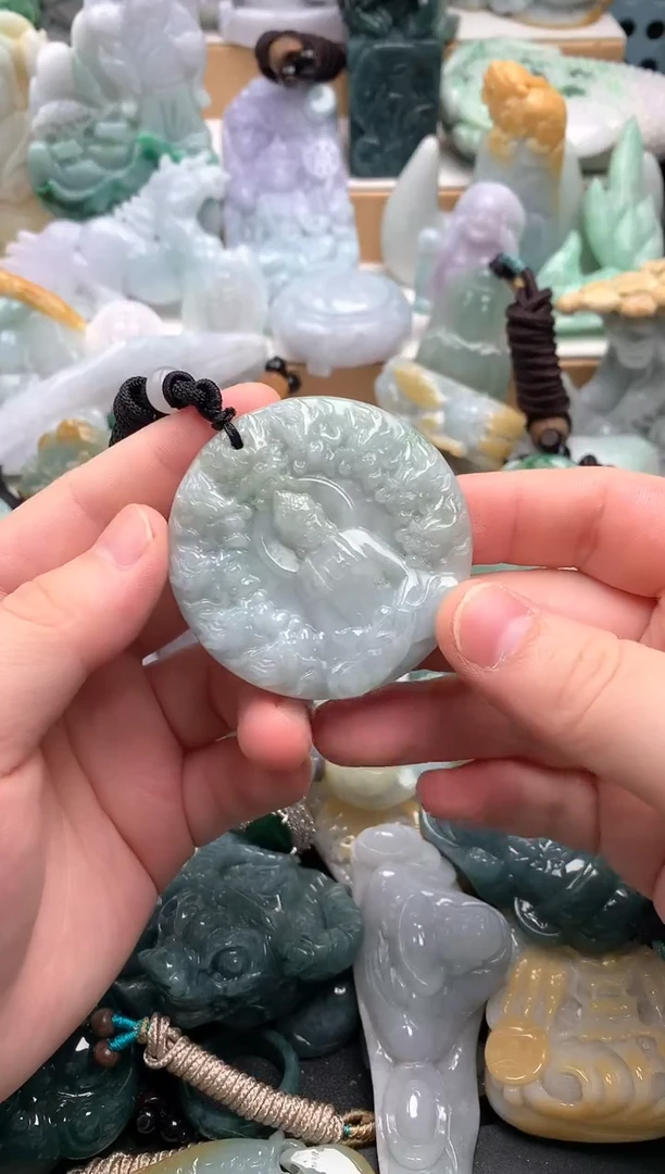 吊坠(不含链)未镶嵌翡翠1