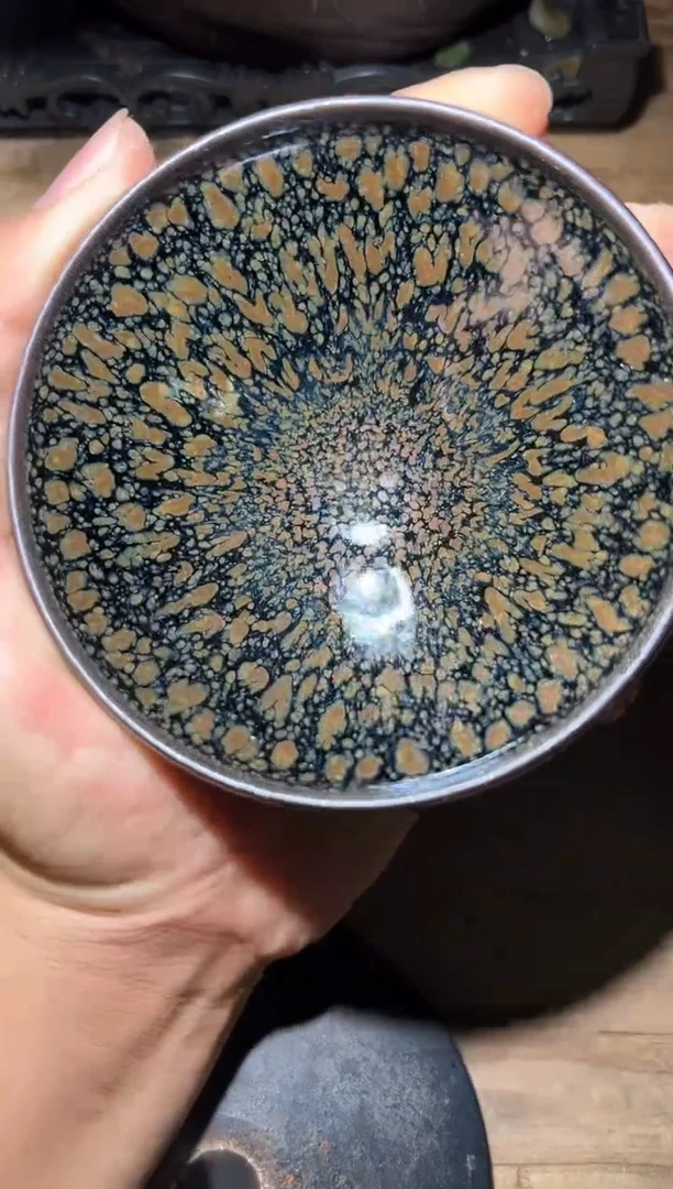 茶盏老表精选柴烧382