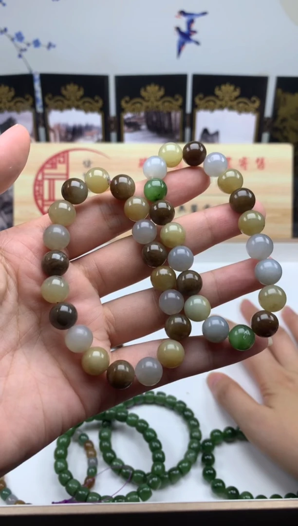 手链未镶嵌和田玉随机发一