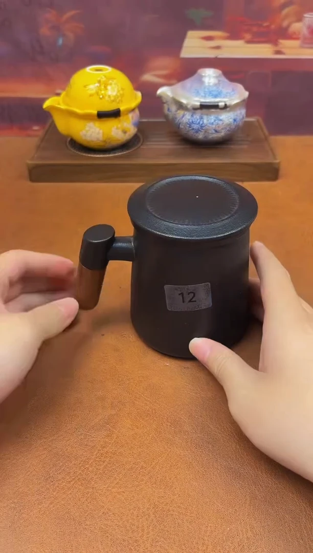 陶瓷茶具摆件旅行套组
