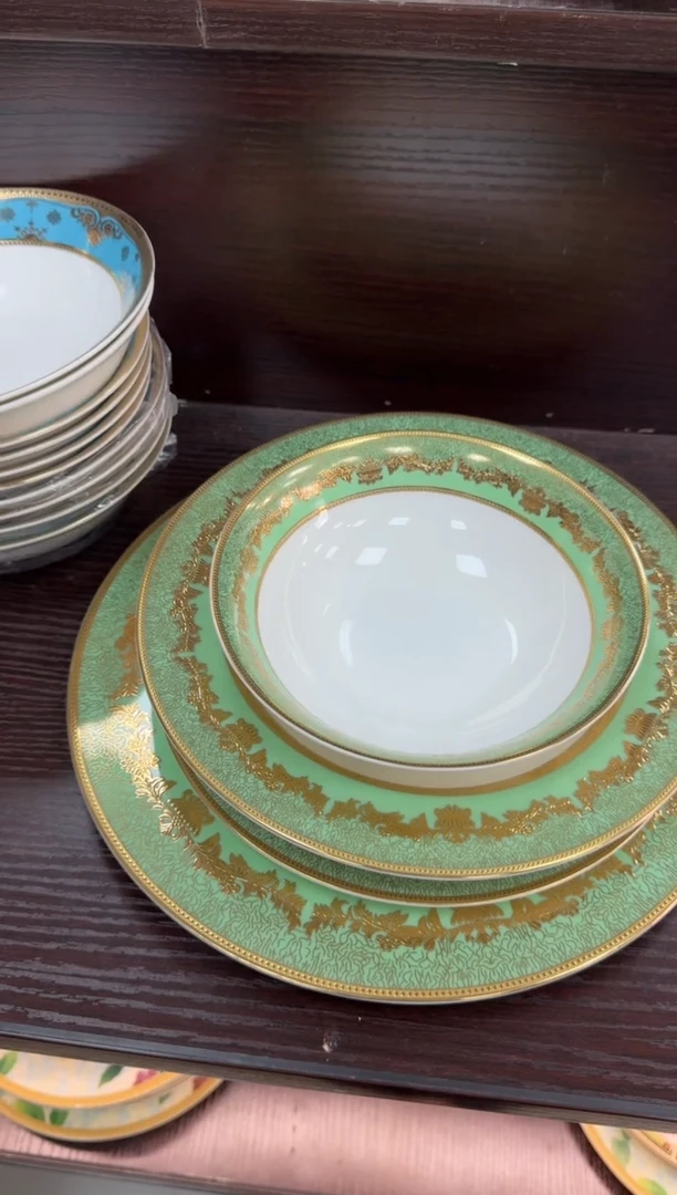 【闪购商品】瓷片到手十件套 餐具套装