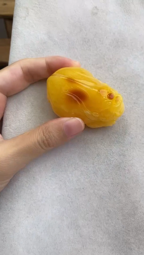 裸石琥珀未镶嵌10927051-吊坠