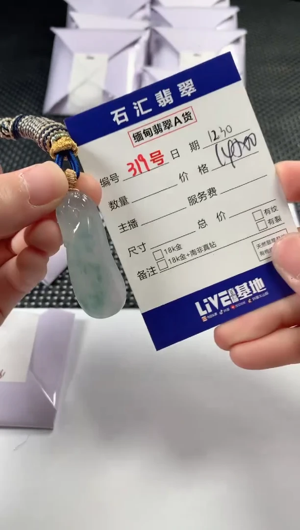 颈饰未镶嵌翡翠1