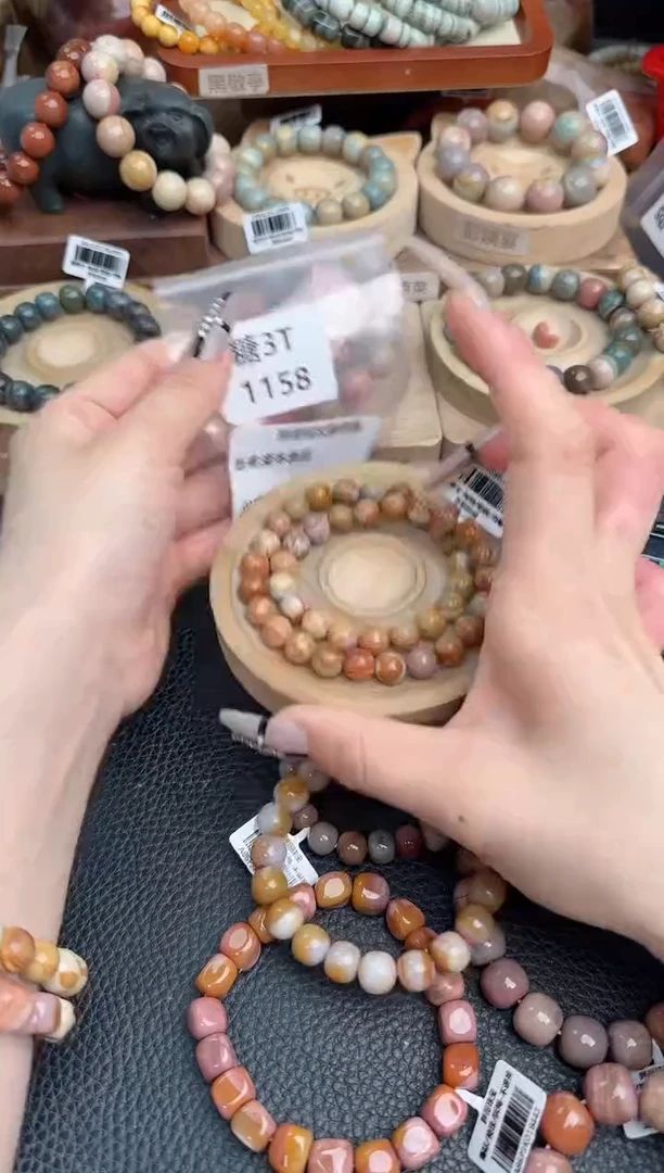 未镶嵌手链石英质玉变**丽3T1158