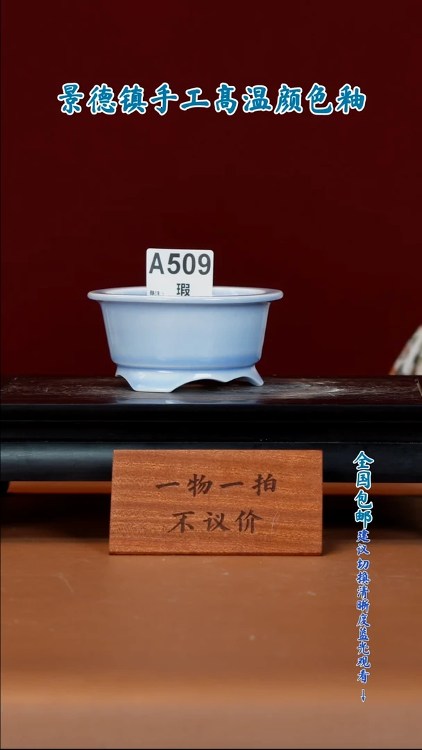 陶瓷花盆 一物一拍