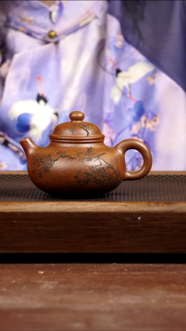茶壶紫砂龙骨金砂容天280CC