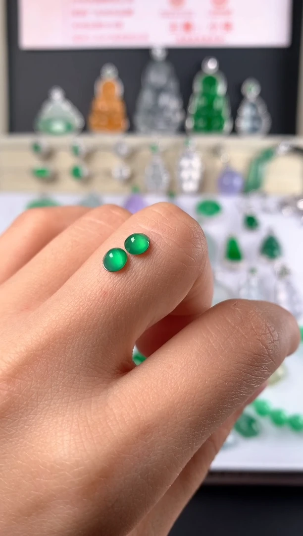 未镶嵌定制翡翠裸石（镶嵌定制）