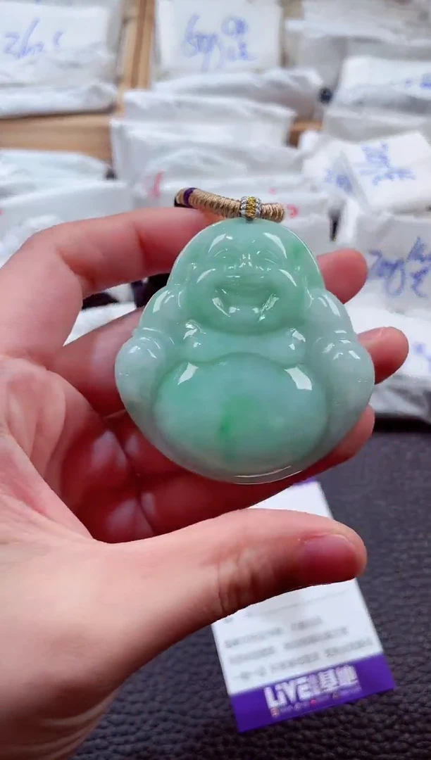 翡翠未镶嵌颈饰00003343