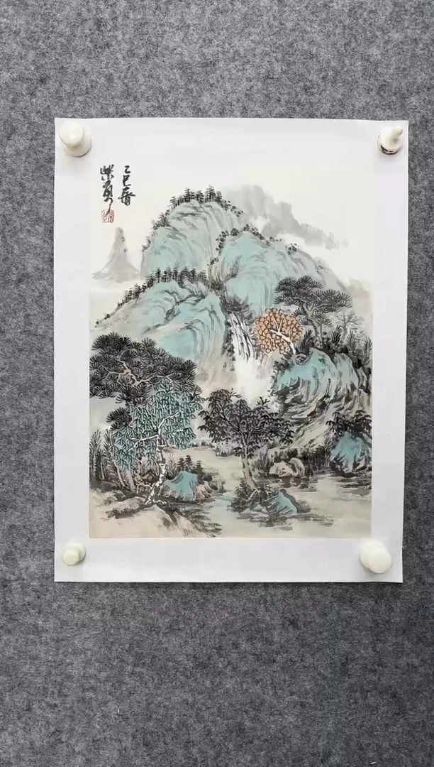 国画DH-CY老师绘画作品