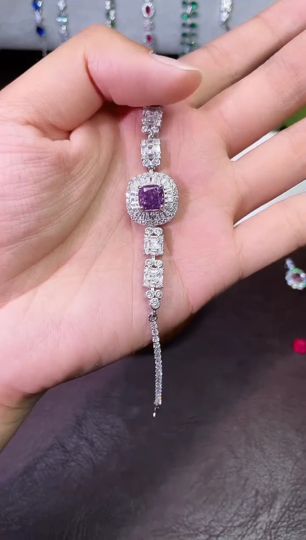 合金颈饰合成钻石干枯玫瑰手链