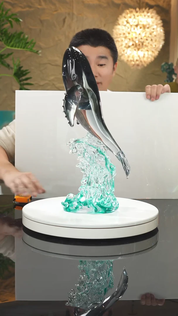 【闪购商品】摆件设计款鲸鱼摆件小号