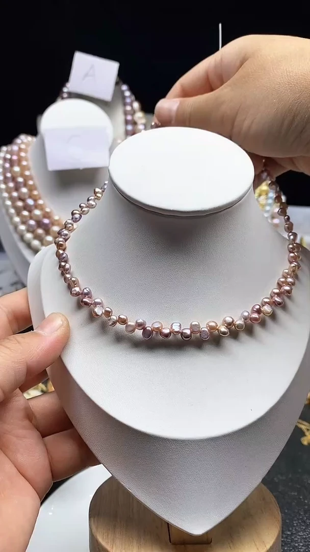 【闪购商品】淡水珍珠颈饰未镶嵌多人