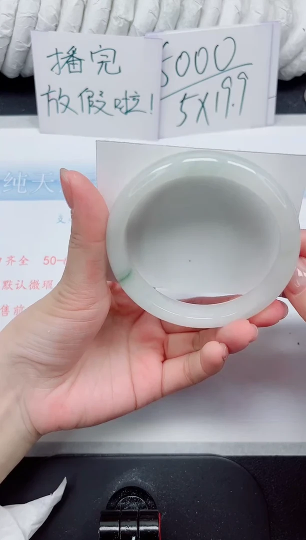 【闪购商品】石英质玉手镯未镶嵌249#63.5