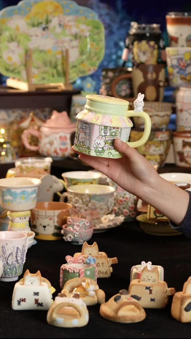 其他陶景德镇釉下彩手绘设计师款陶瓷