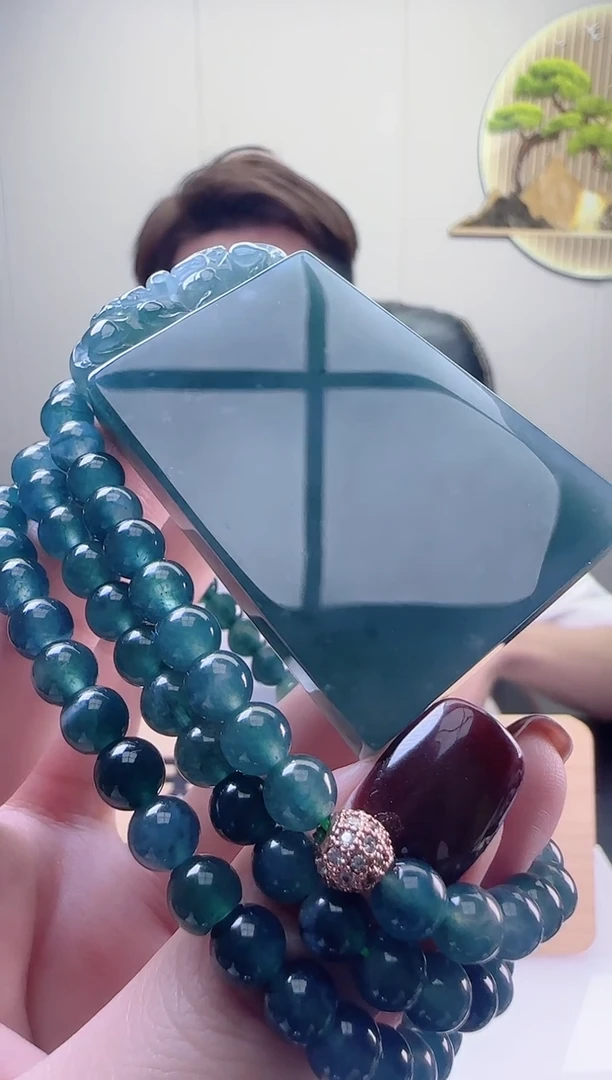 颈饰未镶嵌翡翠多样性随机发其一