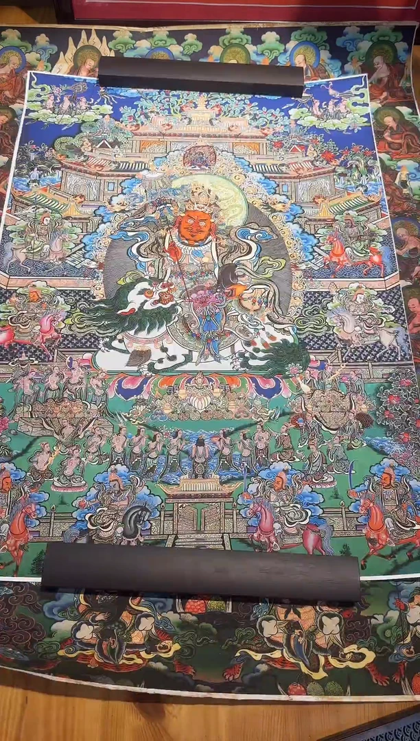 装裱画C宝天王----