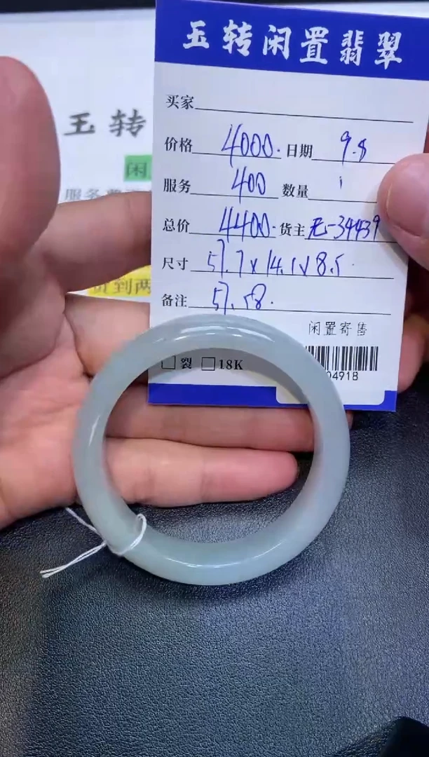 颈饰未镶嵌翡翠手镯多人-704918