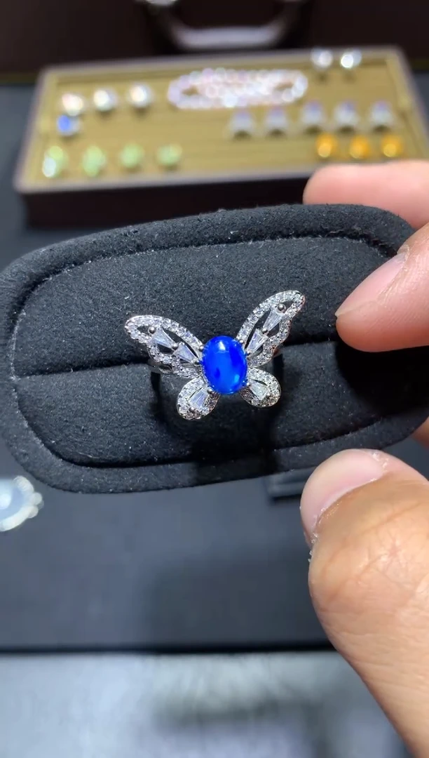 未镶嵌欧泊戒指T82【多样性发其一】