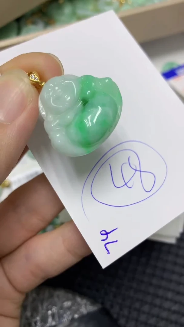 颈饰未镶嵌翡翠缅甸A货翡翠