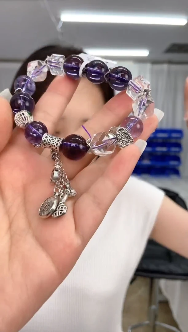 水晶手链未镶嵌天然珠宝多样性发其一