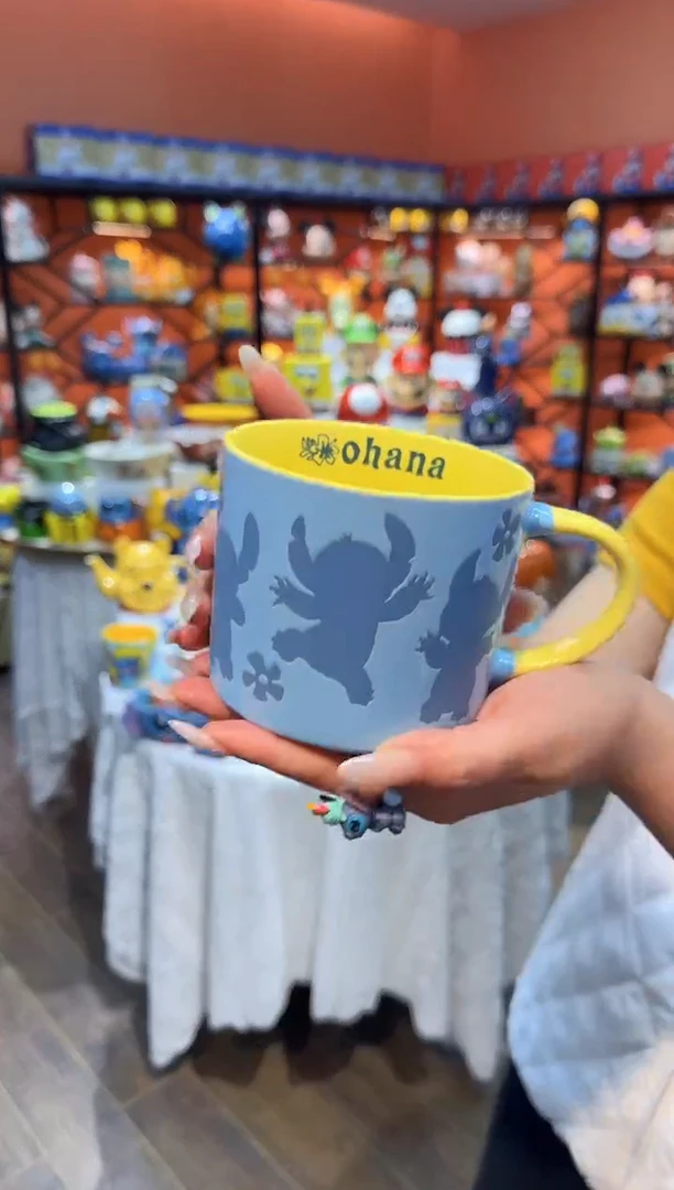 瓷片@@陶瓷杯史迪仔杯子